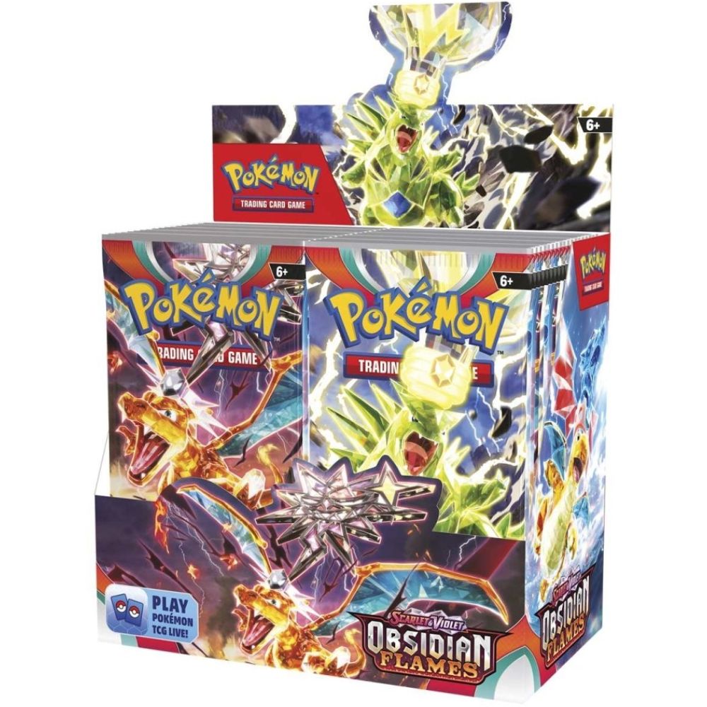 Pokemon Scarlet & Violet- Obsidian Flames Booster Box