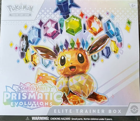 Pokémon Prismatic Evolutions Elite Trainer Box